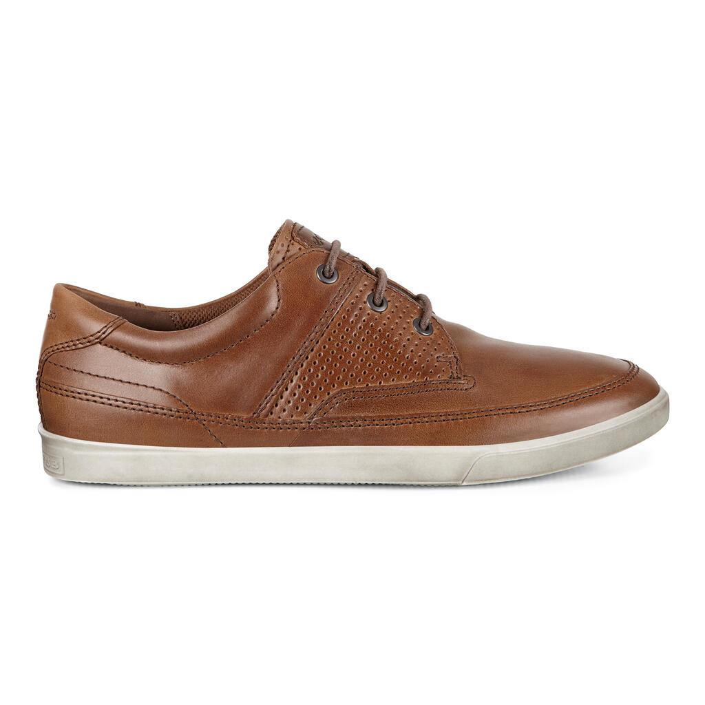 Chaussure Habillée Ecco Collin Nautical Perf Homme Marron 5189-SWQOY